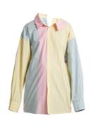 Marni Point-collar Striped Cotton Shirt