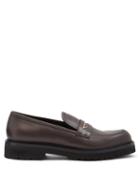 Rupert Sanderson - Mundra Trek-sole Leather Penny Loafers - Womens - Brown