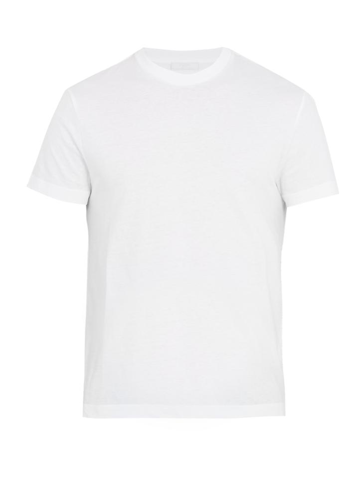Prada Set Of 3 Cotton-jersey T-shirts
