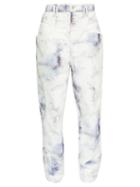 Matchesfashion.com Isabel Marant - Eloise Tie-dye Jeans - Womens - Blue White
