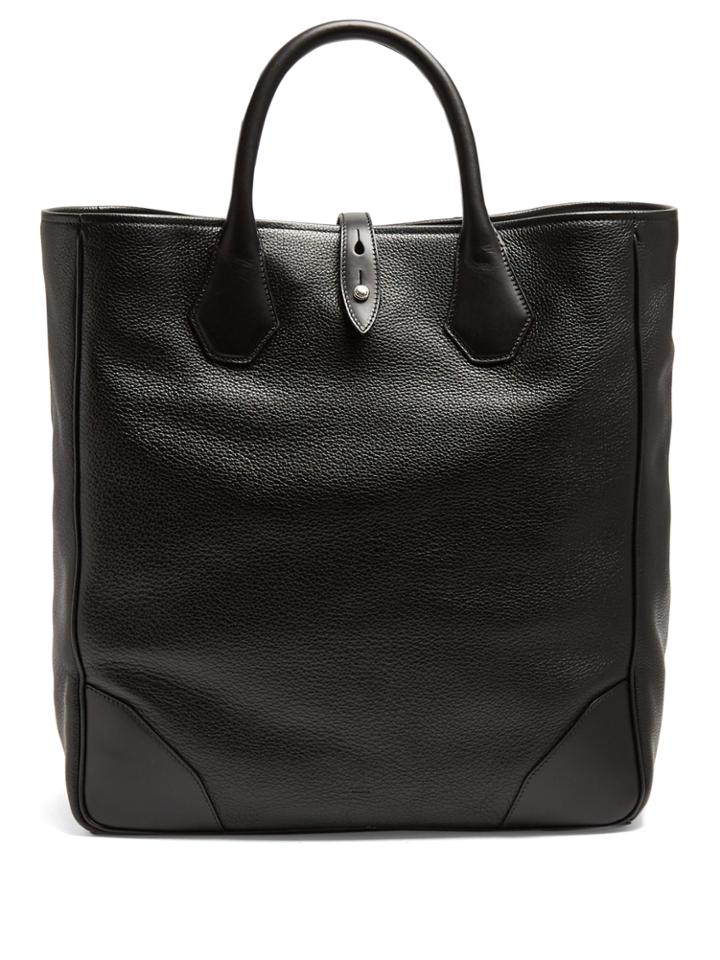 Dunhill Boston Leather Tote