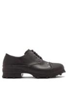 Matchesfashion.com Camperlab - Traktori Studded Leather And Rubber Derby Shoes - Mens - Black