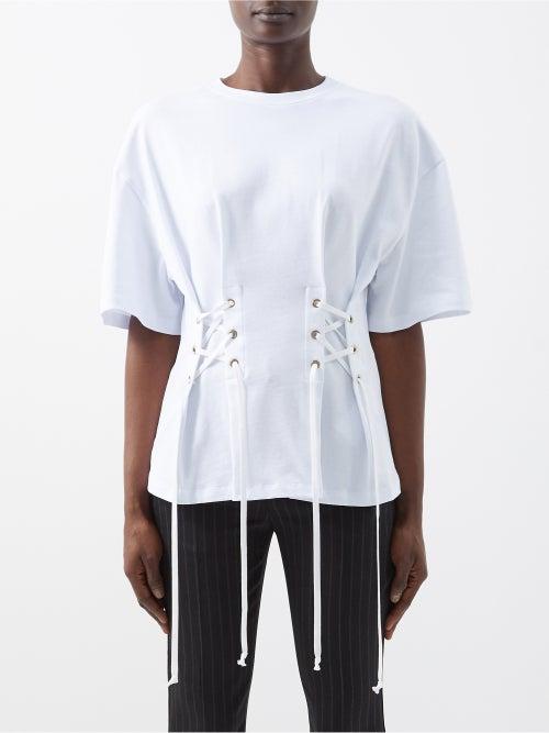 Sportmax - Peplo Top - Womens - White