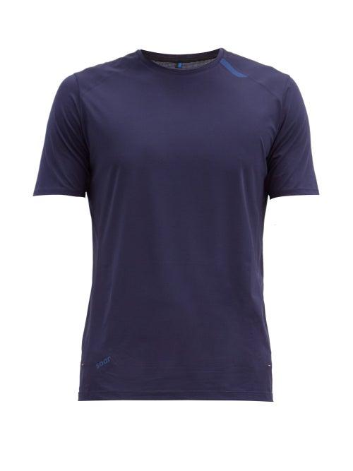 Matchesfashion.com Soar - Tech-t Mesh-jersey T-shirt - Mens - Blue