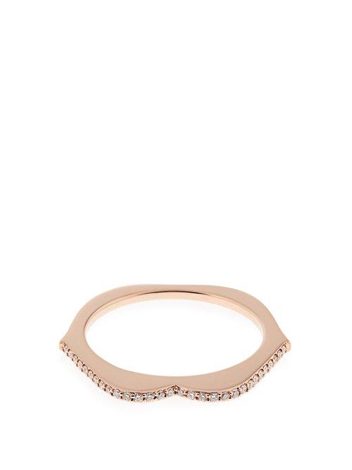 Matchesfashion.com Raphaele Canot - Omg! Diamond & Rose Gold Ring - Womens - Rose Gold