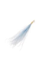 Matchesfashion.com Hillier Bartley - Gold Plated Ostrich Feather Brooch - Womens - Blue