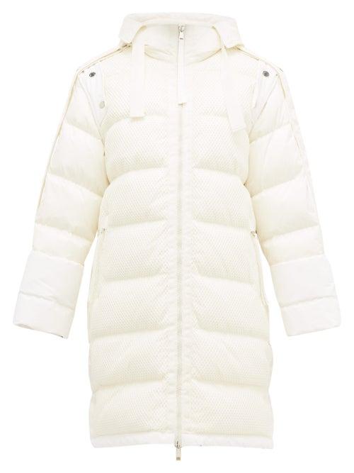 Matchesfashion.com 2 Moncler 1952 - Narvalong Down Filled Technical Jacket - Womens - White