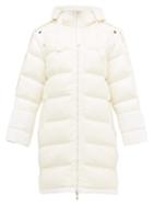 Matchesfashion.com 2 Moncler 1952 - Narvalong Down Filled Technical Jacket - Womens - White