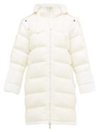 Matchesfashion.com 2 Moncler 1952 - Narvalong Down Filled Technical Jacket - Womens - White