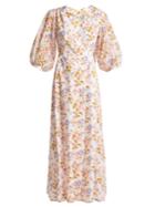Thierry Colson Phoebe Floral-print Cotton Maxi Dress