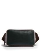 Matchesfashion.com Marni - Square Leather Belt Bag - Womens - Green Multi