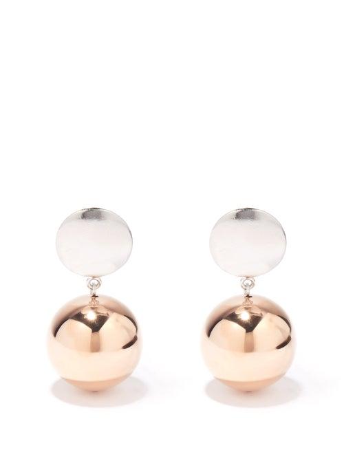 Isabel Marant - Sphere Drop Earrings - Womens - Silver Multi