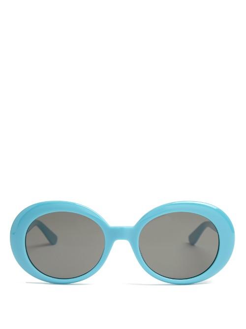 Saint Laurent Oval-frame Sunglasses