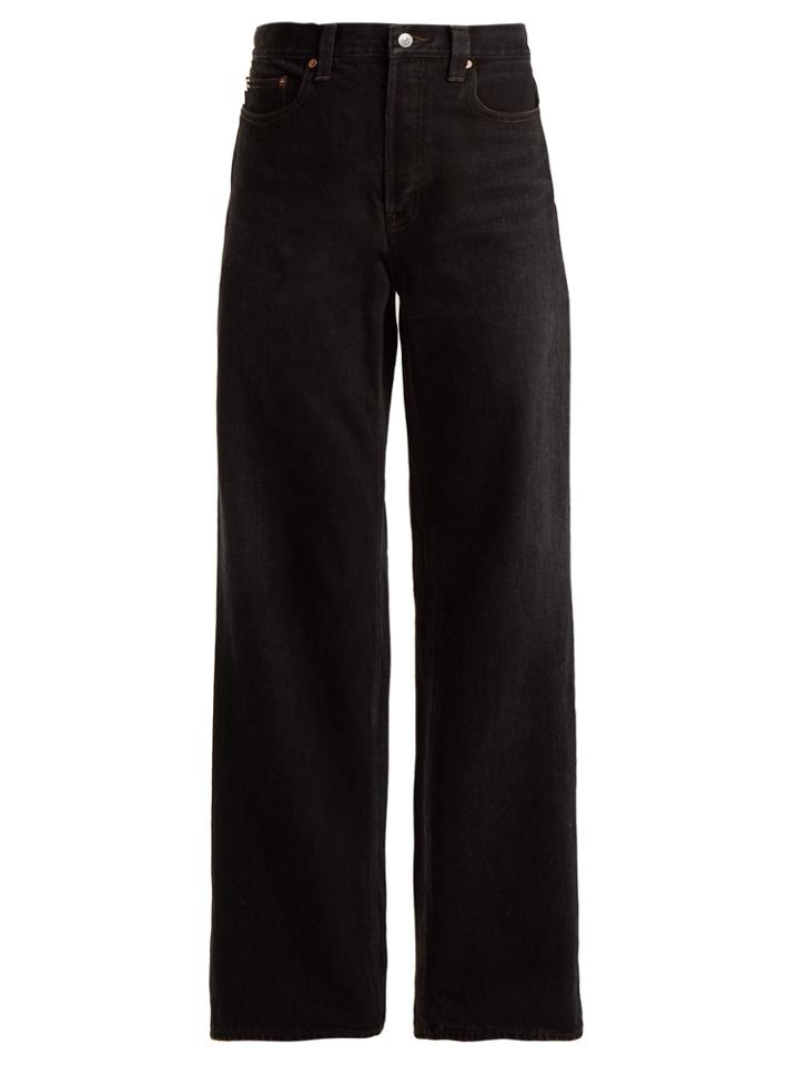 Balenciaga Low-rise Wide-leg Jeans