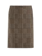 Matchesfashion.com Balenciaga - Tweed Pencil Skirt - Womens - Brown Multi