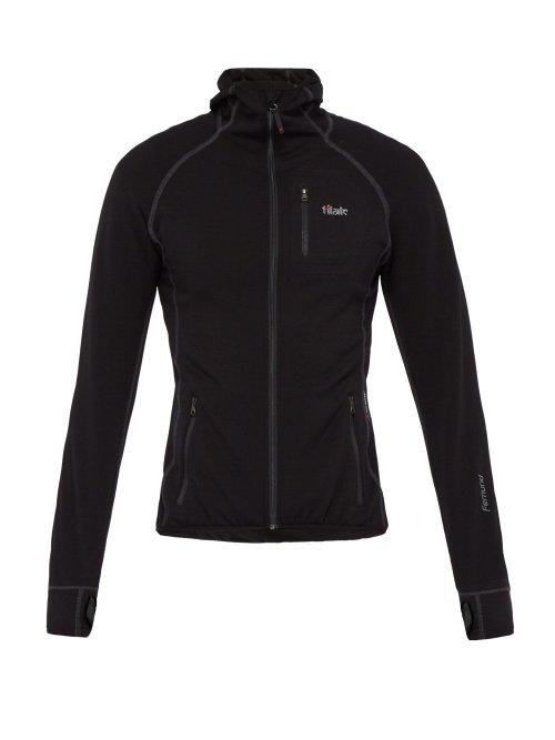 Matchesfashion.com Tilak - Femund Hooded Polartec Sweatshirt - Mens - Black