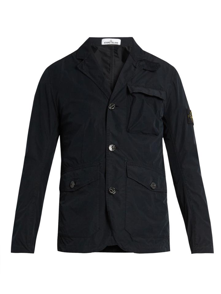 Stone Island David Tela Lightweight Technical Blazer