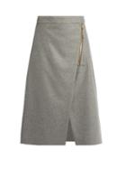 Acne Studios Panna Zip-up A-line Skirt