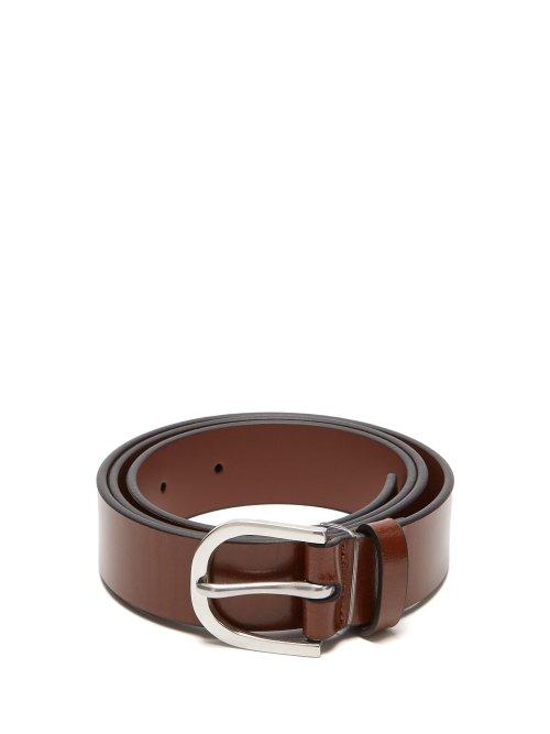 Matchesfashion.com Paul Smith - Leather Belt - Mens - Tan