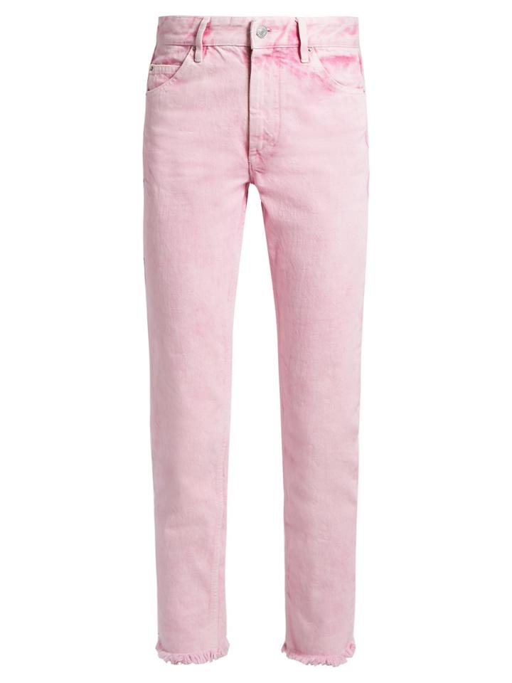 Isabel Marant Étoile Flovera Straight-leg Cropped Jeans