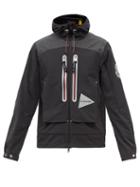2 Moncler 1952 - Itabashi Logo-print Zipped Hooded Jacket - Mens - Black