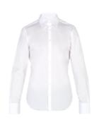 Thom Sweeney Long Point-collar Cotton Shirt