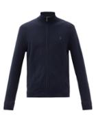 Matchesfashion.com Polo Ralph Lauren - Zip-through Cotton Sweater - Mens - Navy