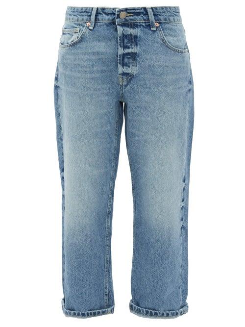 Matchesfashion.com Raey - Dad Baggy Boyfriend Jeans - Womens - Mid Blue