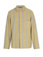 Haider Ackermann Wool And Cashmere-blend Knitted Shirt