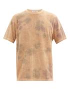 Matchesfashion.com Our Legacy - New Box Camouflage Cotton-corduroy T-shirt - Mens - Khaki