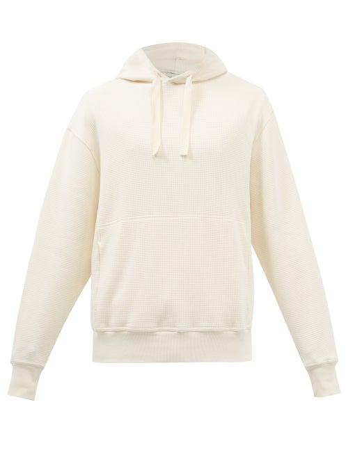Oliver Spencer - Walsham Organic-cotton Jersey Hooded Sweatshirt - Mens - Cream