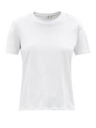 Matchesfashion.com The Row - Wesler Cotton-jersey T-shirt - Womens - White