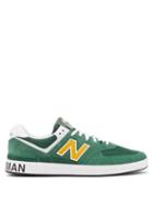 Matchesfashion.com Junya Watanabe X New Balance - Am574 Suede Trainers - Mens - Green