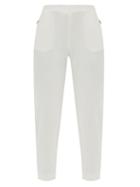 Matchesfashion.com Max Mara Leisure - Tamagi Trousers - Womens - White