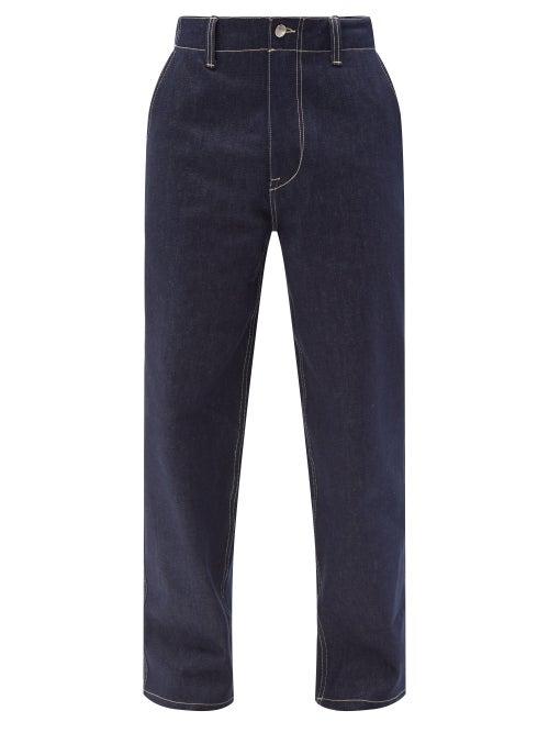 Toogood - Ironmonger Organic-cotton Straight-leg Jeans - Mens - Blue