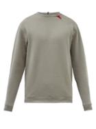 Klttermusen - Suttung Cotton-blend Jersey Sweatshirt - Mens - Green