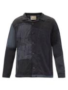 Matchesfashion.com By Walid - Jono Floral-embroidered Linen Jacket - Mens - Black