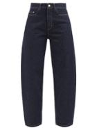 Wandler - Chamomile Barrel-leg Jeans - Womens - Dark Denim
