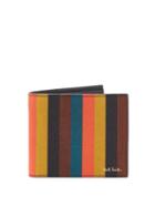 Matchesfashion.com Paul Smith - Striped Leather Wallet - Mens - Multi