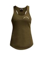 Matchesfashion.com The Upside - Soul Rib Cotton Jersey Tank Top - Womens - Khaki