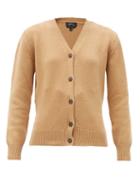 Matchesfashion.com A.p.c. - Ama Wool Cardigan - Womens - Camel