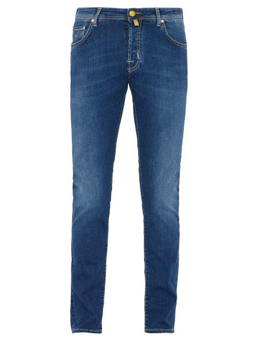 Matchesfashion.com Jacob Cohn - Slim Leg Jeans - Mens - Blue