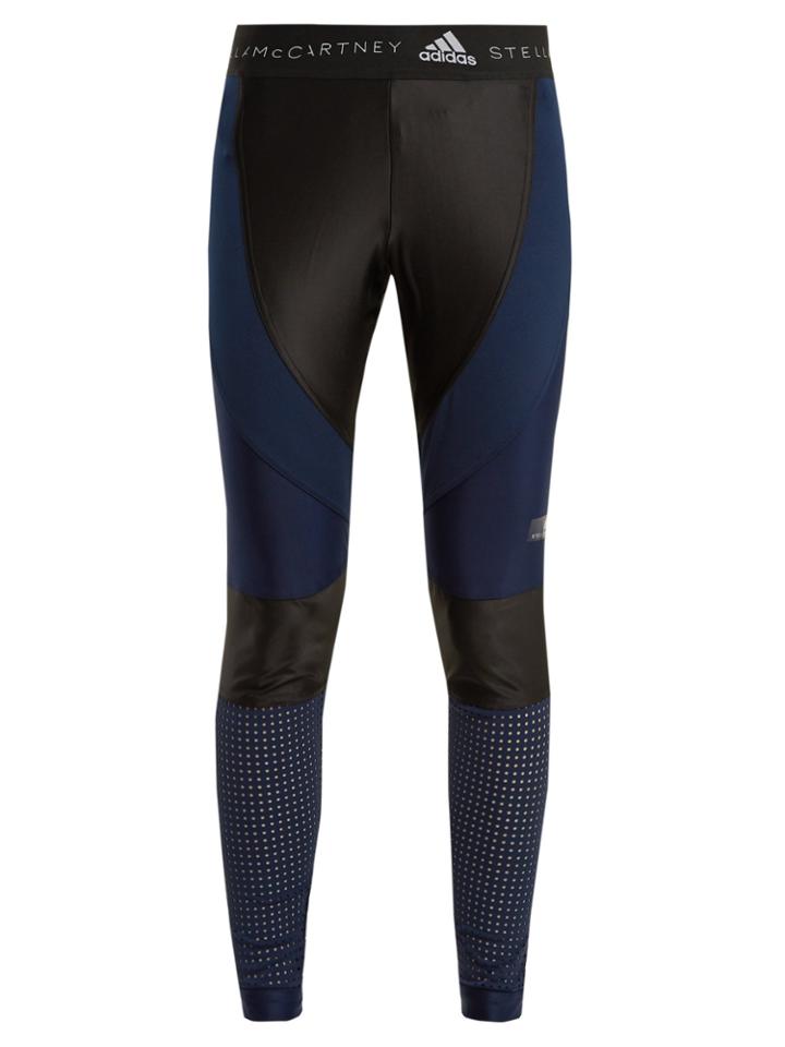 Adidas By Stella Mccartney Run Bi-colour Leggings