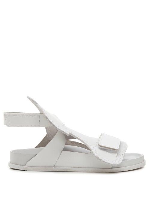 Matchesfashion.com Birkenstock X Csm - Bukarest Leather Sandals - Mens - White