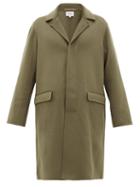 Matchesfashion.com Nanushka - Malick Single-breasted Wool-blend Overcoat - Mens - Khaki