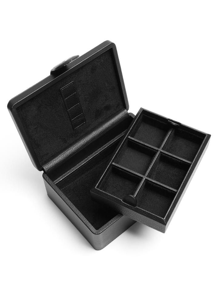 Dunhill Boston Cufflinks And Watch Leather Box