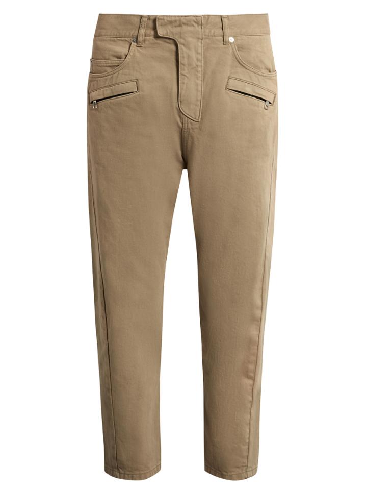 Balmain Relaxed-fit Cropped Jeans