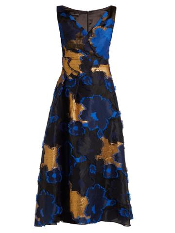 Carl Kapp Rampling Floral Fil-coupe Dress