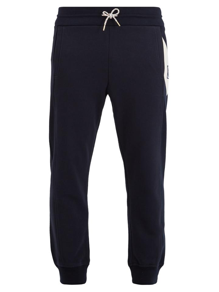 Moncler Gamme Bleu Chevron-detail Cotton-jersey Track Pants
