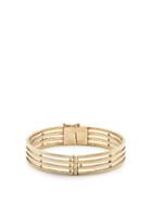 Matchesfashion.com Ferian - Parallel Lines Bracelet - Womens - Gold